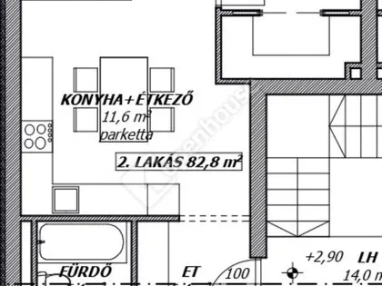 Eladó lakás Székesfehérvár, Belváros 89 nm