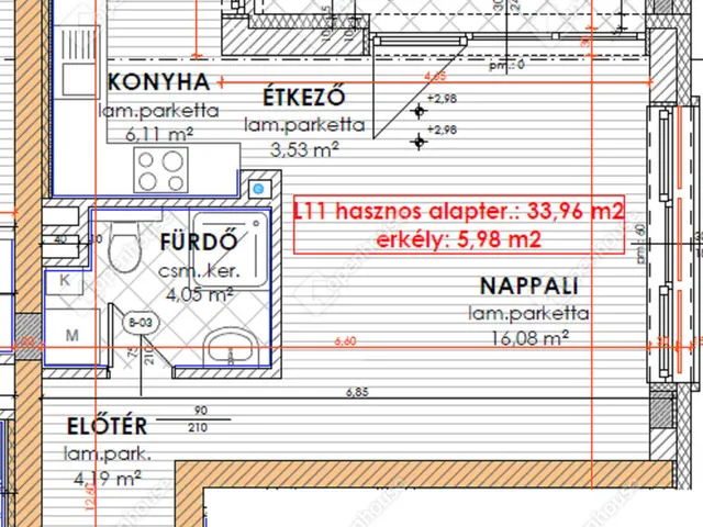 Eladó lakás Székesfehérvár, Maroshegy 34 nm