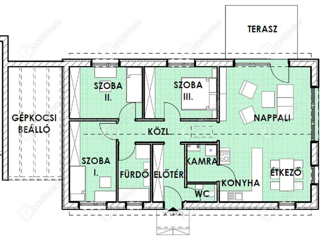 Eladó ház Székesfehérvár, Maroshegy 102 nm