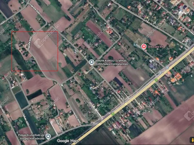 Eladó telek Kőszárhegy 2551 nm