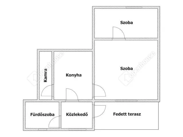 Eladó lakás Szolnok, Szandaszőlős 52 nm