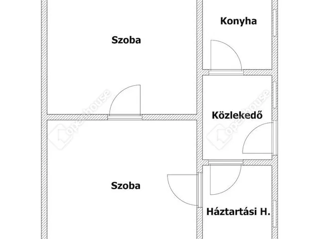 Eladó ház Tiszavárkony 48 nm