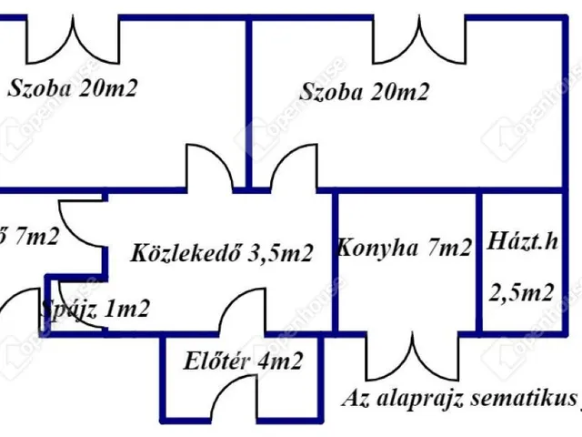 Eladó ház Táplánszentkereszt 65 nm