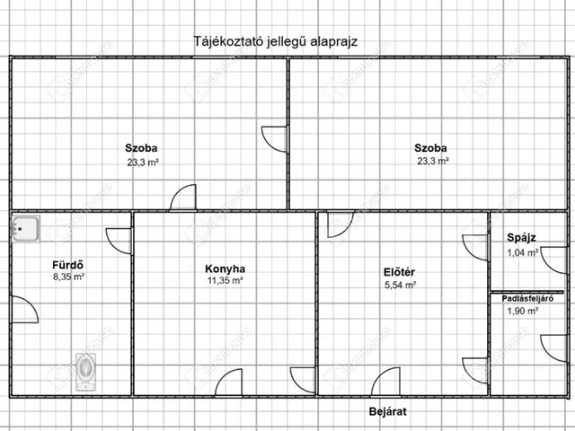 Eladó ház Sárvár 72 nm