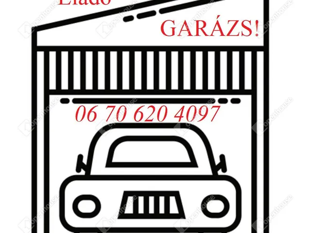 Eladó garázs Oroszlány 21 nm