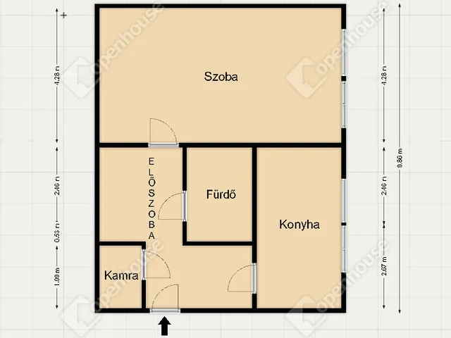 Kiadó lakás Tatabánya, Újváros 36 nm