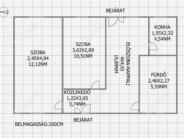 Eladó ház Lovászi 56 nm