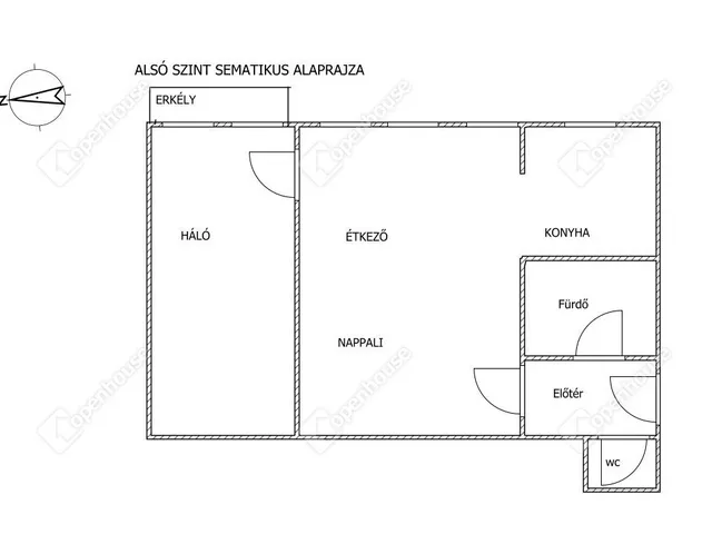 Eladó lakás Hévíz 62 nm