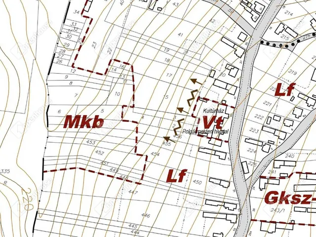 Eladó telek Kustánszeg 2826 nm