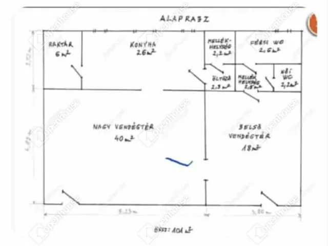 Eladó kereskedelmi és ipari ingatlan Gellénháza 101 nm
