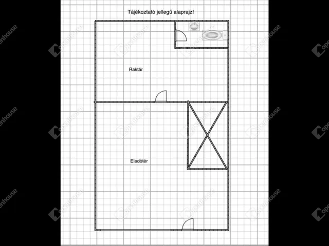 Kiadó kereskedelmi és ipari ingatlan Zalaegerszeg, Belváros 47 nm
