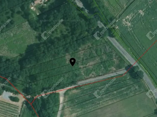 Eladó telek Pethőhenye 1152 nm