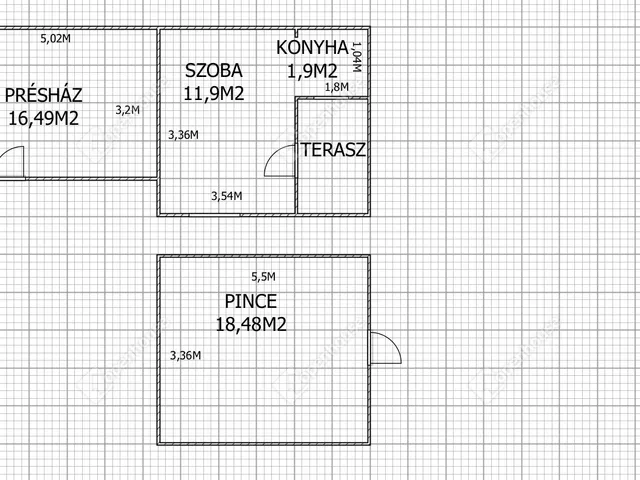 Eladó telek Bak 2428 nm