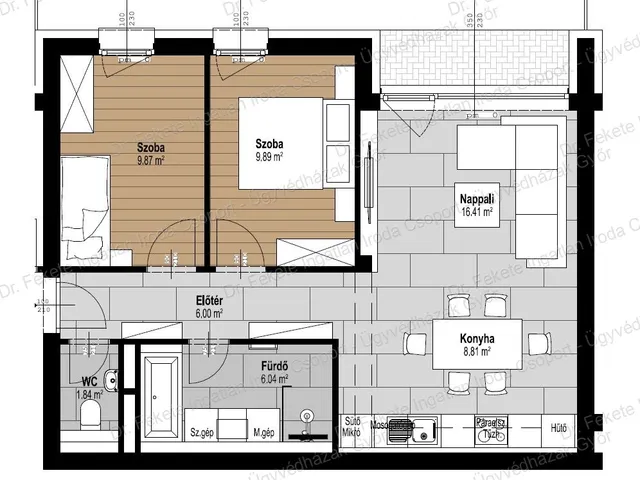 Eladó lakás Mosonmagyaróvár 60 nm