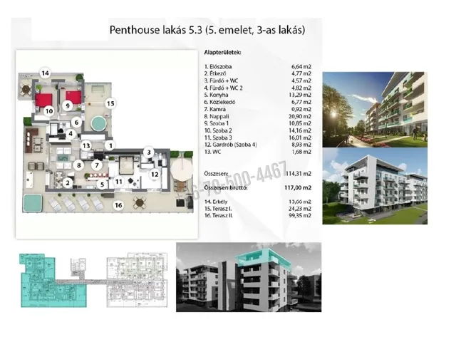 Eladó lakás Budapest XI. kerület 117 nm