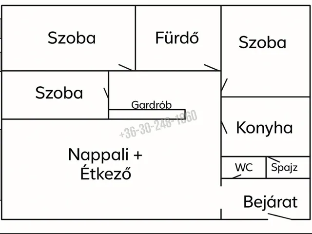 Eladó lakás Nyíregyháza, Belváros, Kossuth utca 82 nm