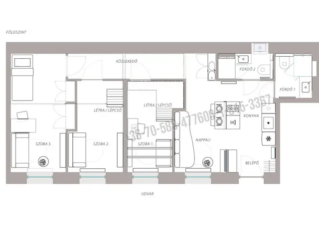 Eladó lakás Budapest VI. kerület 71 nm