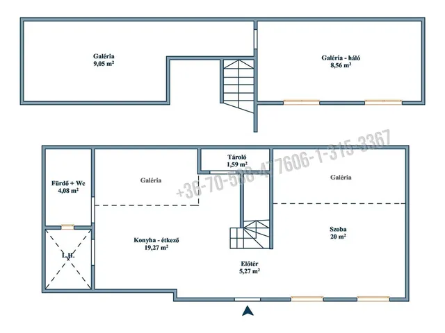 Eladó lakás Budapest VI. kerület 51 nm