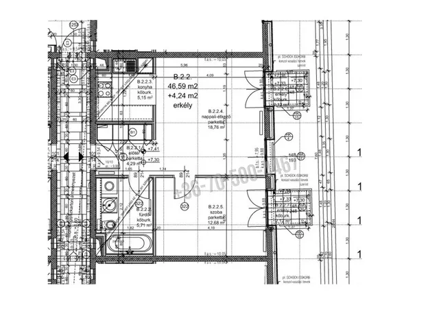 Eladó lakás Budapest VII. kerület 47 nm