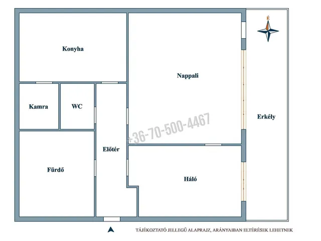 Eladó lakás Budapest XII. kerület, Kissvábhegy 49 nm