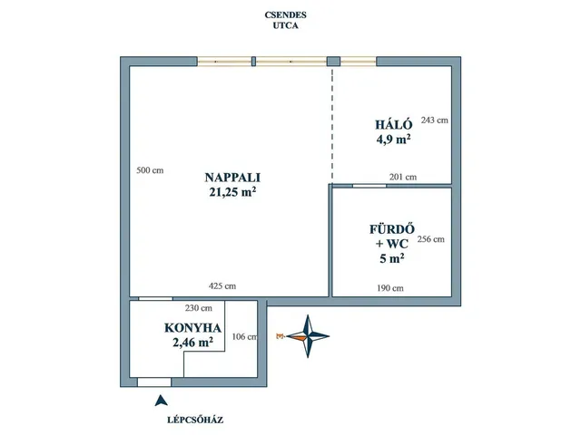 Eladó lakás Budapest III. kerület, Óbuda 33 nm