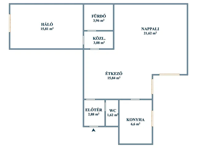 Eladó lakás Budapest IX. kerület, Rehabilitációs terület IX. ker. 67 nm