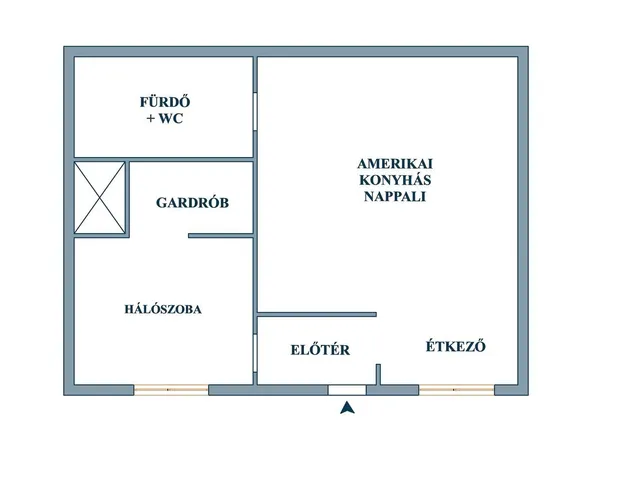Eladó lakás Budapest V. kerület, Lipótváros 40 nm