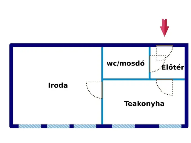 Eladó kereskedelmi és ipari ingatlan Baja 39 nm