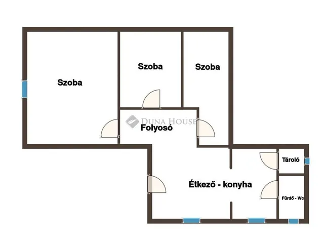 Eladó ház Baja, Szivárvány utca 60 nm