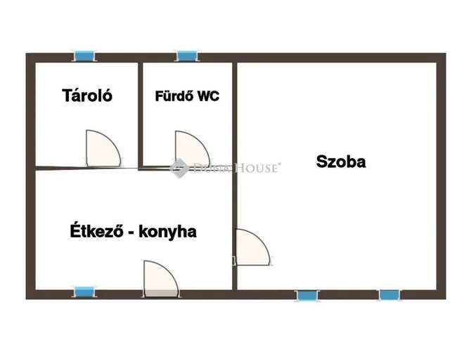 Eladó lakás Baja 44 nm