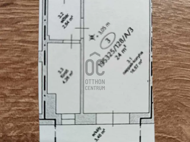 Eladó lakás Budapest XXIII. kerület 24 nm