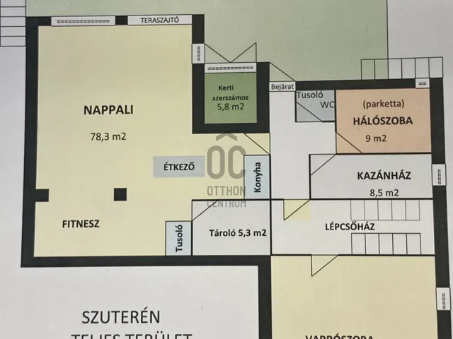 Eladó ház Budapest III. kerület, Aranyhegy 354 nm