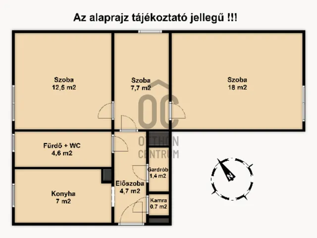 Eladó lakás Budapest XIV. kerület, Nagyzugló 56 nm