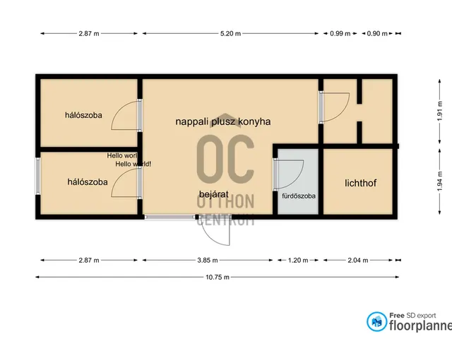 Eladó lakás Budapest VI. kerület, Székely Bertalan utca 56 nm