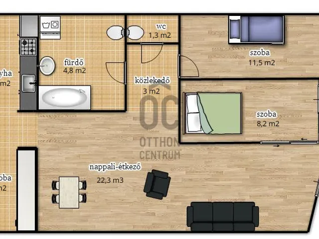 Eladó lakás Budapest XIII. kerület, Angyalföld, Mór utca 66 nm