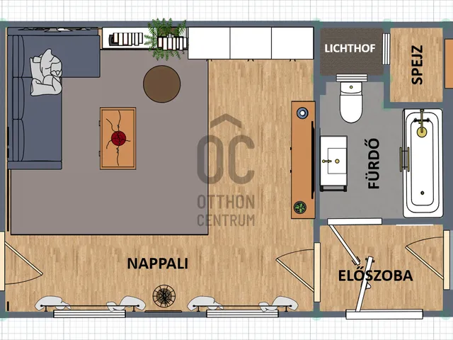 Eladó lakás Budapest VII. kerület, Külső-Erzsébetváros, Péterfy Sándor utca 46 nm