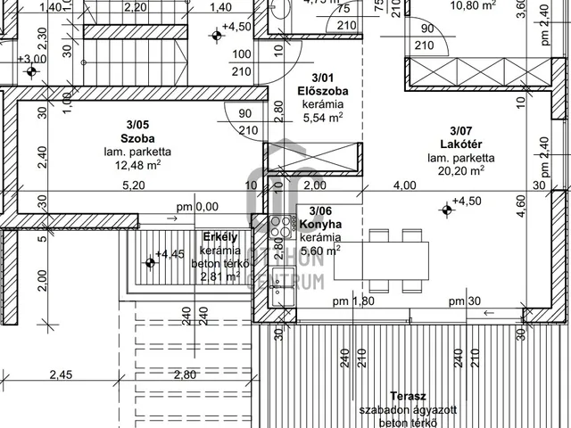 Eladó lakás Budapest III. kerület, Aranyhegy, Almáskert utca 61 nm