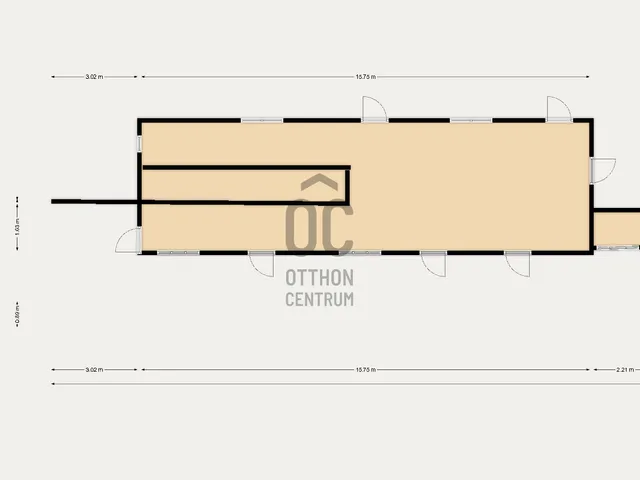 Kiadó kereskedelmi és ipari ingatlan Budapest VII. kerület 91 nm