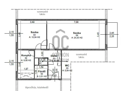Kiadó lakás Budapest VII. kerület, Belső-Erzsébetváros, Kertész utca 75 nm