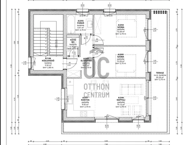 Eladó lakás Budapest III. kerület, Testvérhegy 60 nm