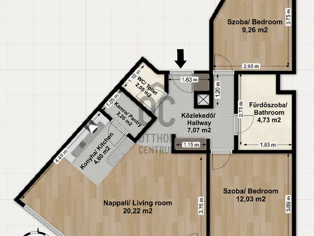 Eladó lakás Budapest IV. kerület, Csíksomlyó utca 62 nm