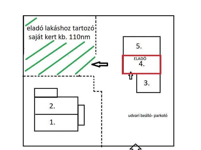 Eladó lakás Érd 45 nm