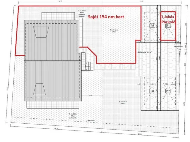 Kiadó lakás Érd, Györgyliget 39 nm