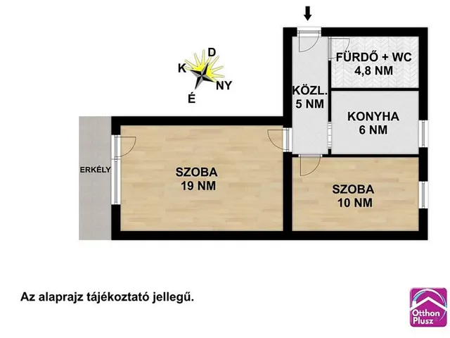 Eladó lakás Százhalombatta 44 nm