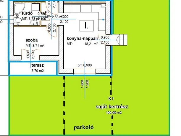 Eladó lakás Besnyő 35 nm