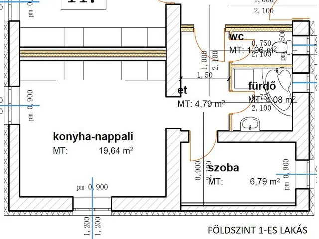 Eladó lakás Érd 37 nm