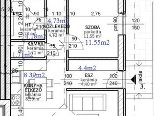 Eladó ház Százhalombatta 76 nm