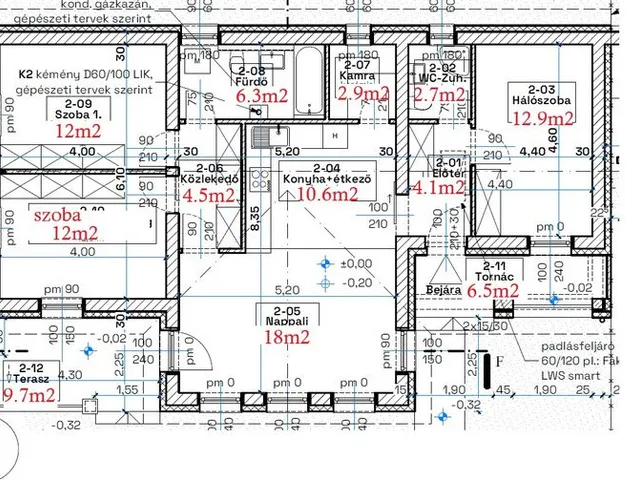 Eladó ház Gyúró 94 nm