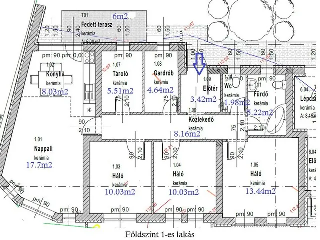Eladó lakás Budapest XXII. kerület, Budafok-Rózsavölgy 88 nm