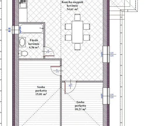 Eladó ház Érd 64 nm